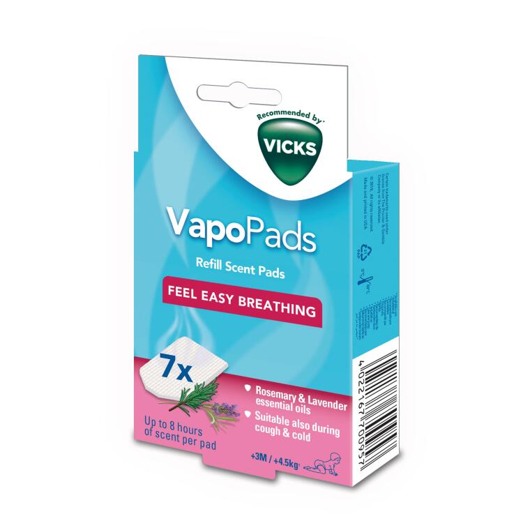 Vicks VBR7 VapoPads Biberiye & Lavanta Aromalı Koku Tableti - 5