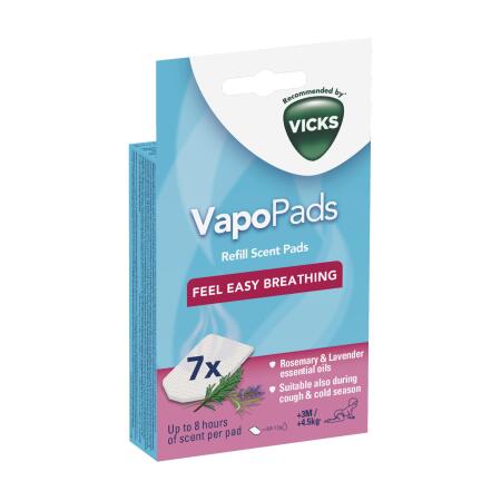 Vicks VBR7 VapoPads Biberiye & Lavanta Aromalı Koku Tableti - 6