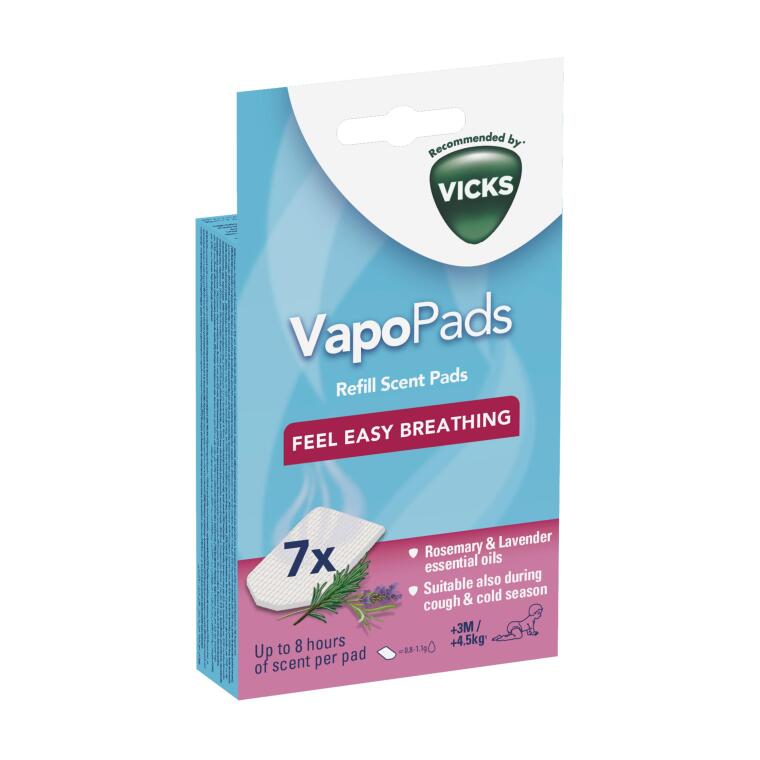 Vicks VBR7 VapoPads Biberiye & Lavanta Aromalı Koku Tableti - 6
