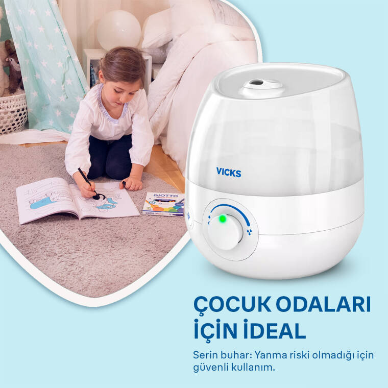 Vicks VUL525E4 Soğuk Buhar Ultrasonik Hava Nemlendirici - 5